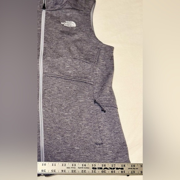 The North Face Women’s Canyon Wall Vest Grey Size Small Full Zip EUC - Picture 6 of 10